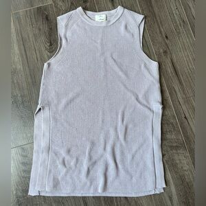 Aritzia Wilfred Palmier sleeveless knit sweater size medium